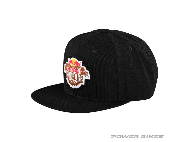 TROY LEE DESIGNS Strapback Cap Black TLD x Red...