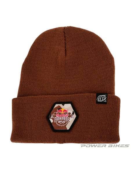 TROY LEE DESIGNS Czapka Beanie Brown TLD x Red Bull Rampage