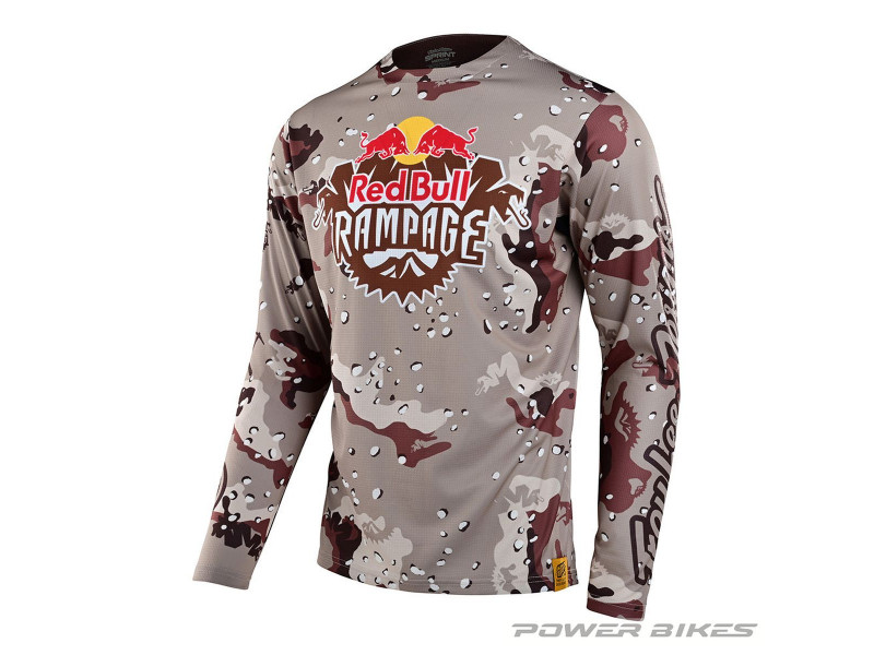 TROY LEE DESIGNS Jersey SPRINT Camo TLD x Red...