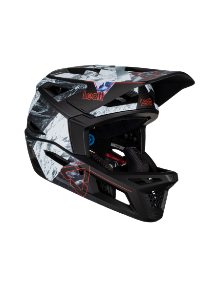 LEATT Kask MTB Gravity 4.0 V23 Alpine - Czarny/Szary