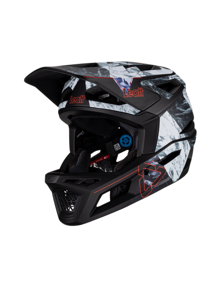 LEATT Kask MTB Gravity 4.0 V23 Alpine - Czarny/Szary