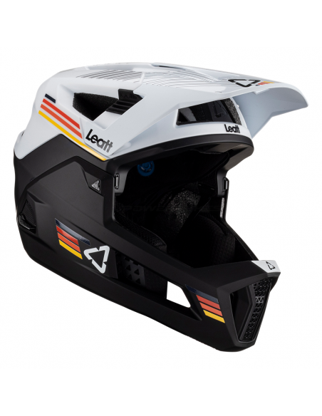 LEATT Kask MTB Gravity 4.0 V23 White - Biały/Czarny