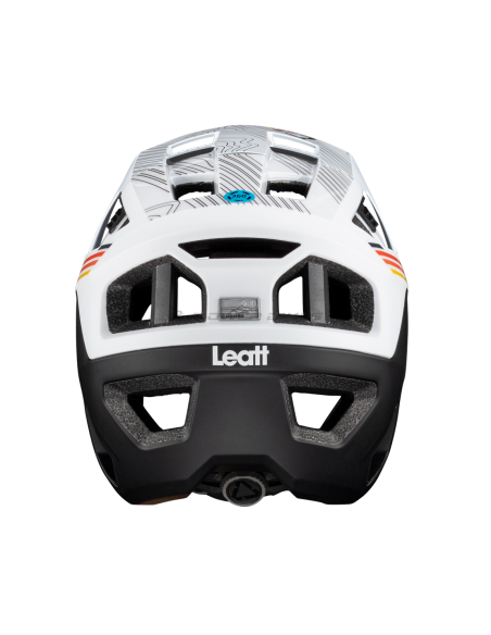 LEATT Kask MTB Gravity 4.0 V23 White - Biały/Czarny