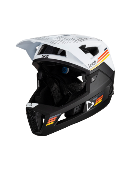 LEATT Kask MTB Gravity 4.0 V23 White - Biały/Czarny