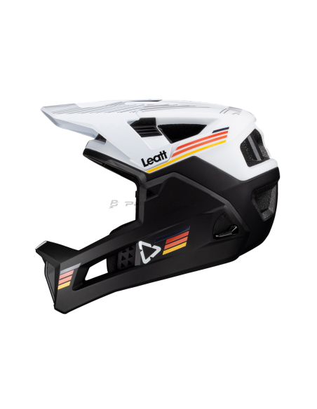 LEATT Kask MTB Gravity 4.0 V23 White - Biały/Czarny