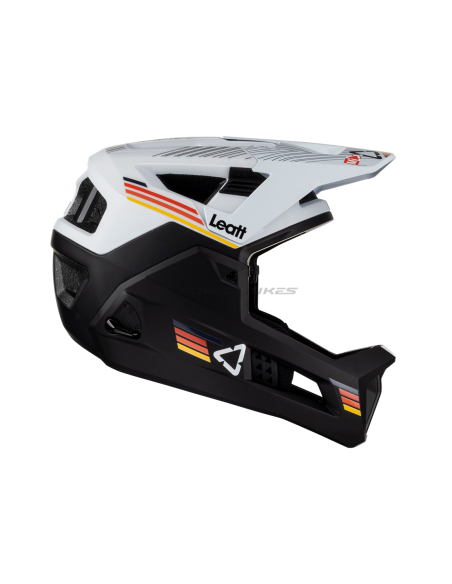 LEATT Kask MTB Gravity 4.0 V23 White - Biały/Czarny
