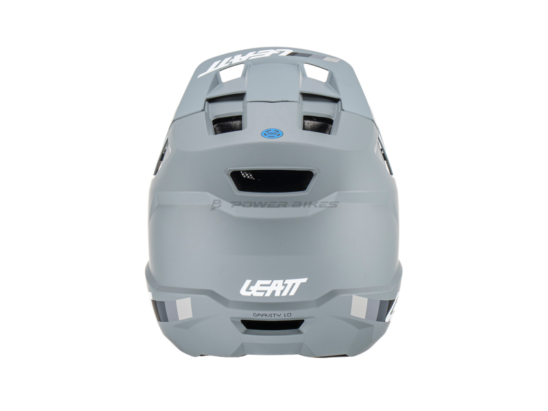 LEATT Kask MTB Gravity 1.0 V23 Titanium - Szary