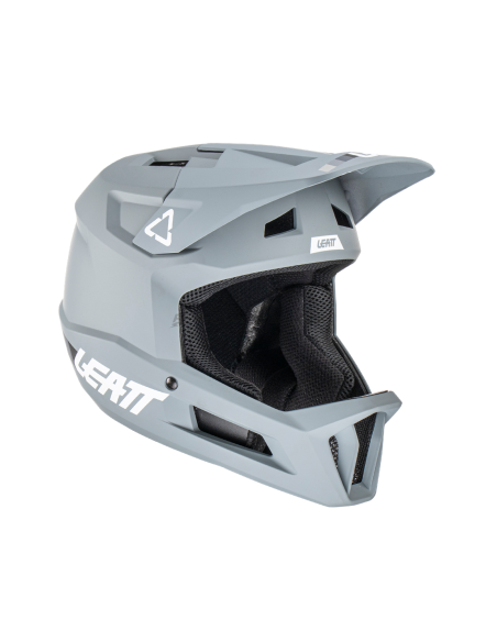 LEATT Kask MTB Gravity 1.0 V23 Titanium - Szary