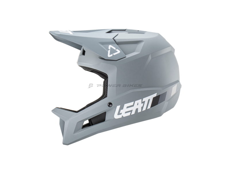 LEATT Kask MTB Gravity 1.0 V23 Titanium - Szary