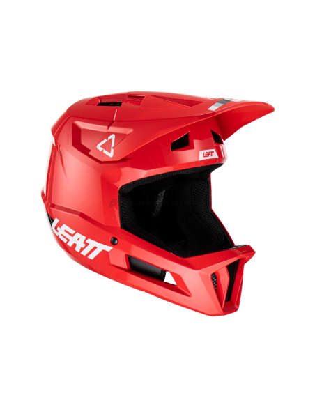 LEATT Kask MTB Gravity 1.0 V23 Fire - Czerwony