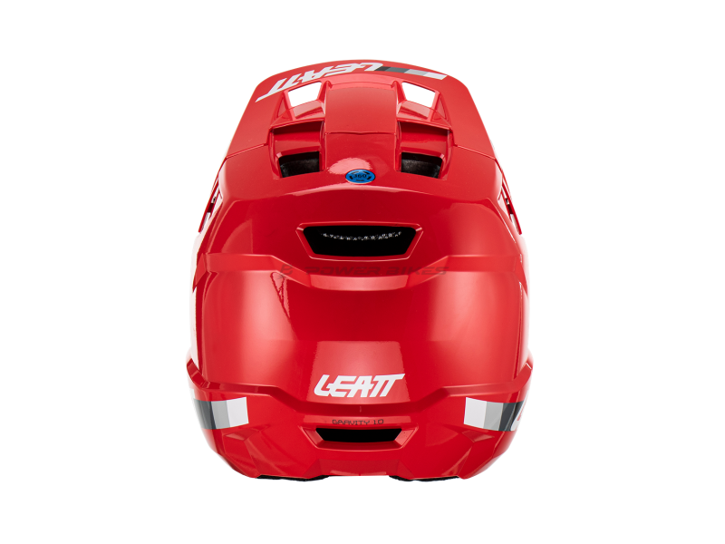 LEATT Kask MTB Gravity 1.0 V23 Fire - Czerwony
