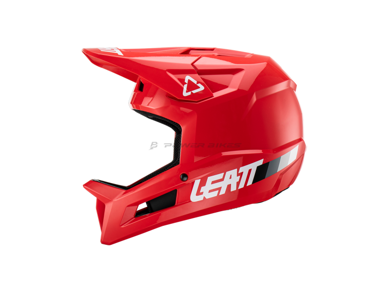 LEATT Kask MTB Gravity 1.0 V23 Fire - Czerwony