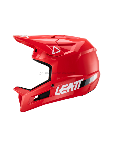 LEATT Kask MTB Gravity 1.0 V23 Fire - Czerwony