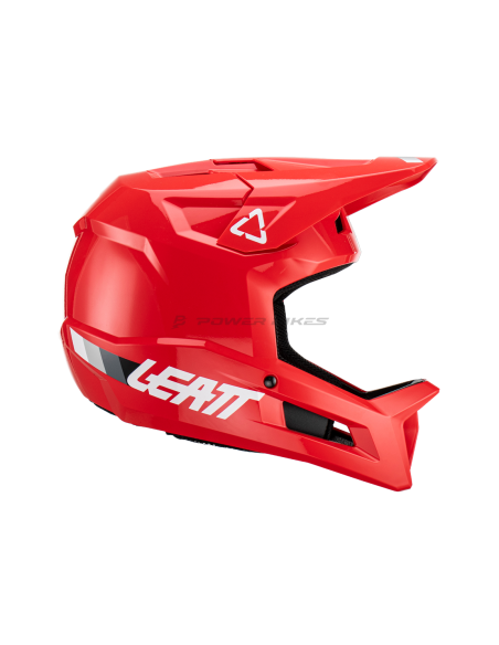 LEATT Kask MTB Gravity 1.0 V23 Fire - Czerwony
