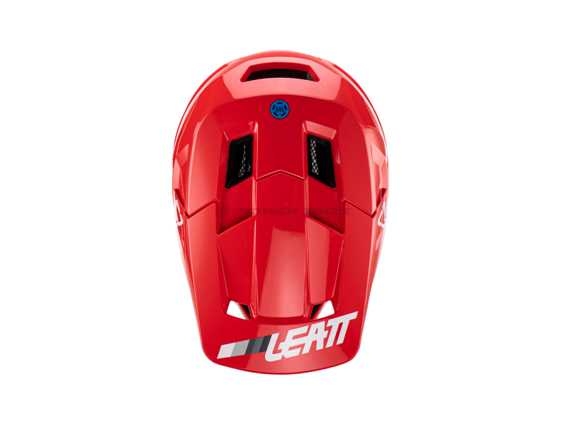 LEATT Kask MTB Gravity 1.0 V23 Fire - Czerwony