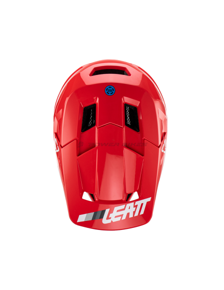 LEATT Kask MTB Gravity 1.0 V23 Fire - Czerwony