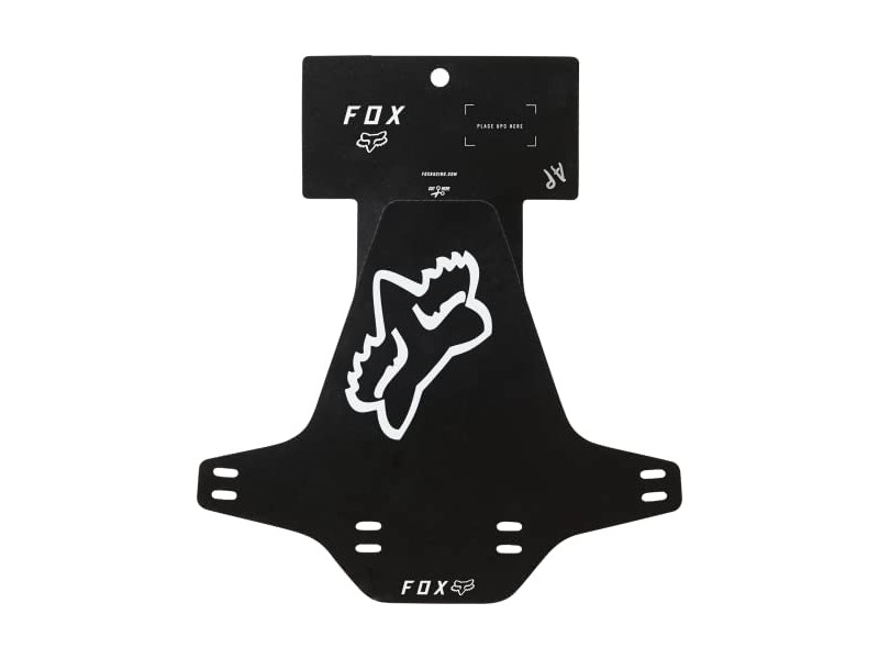 FOX Błotnik MUD GUARD  BLACK/WHITE