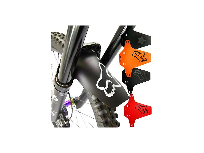 FOX Błotnik MUD GUARD  BLACK/WHITE