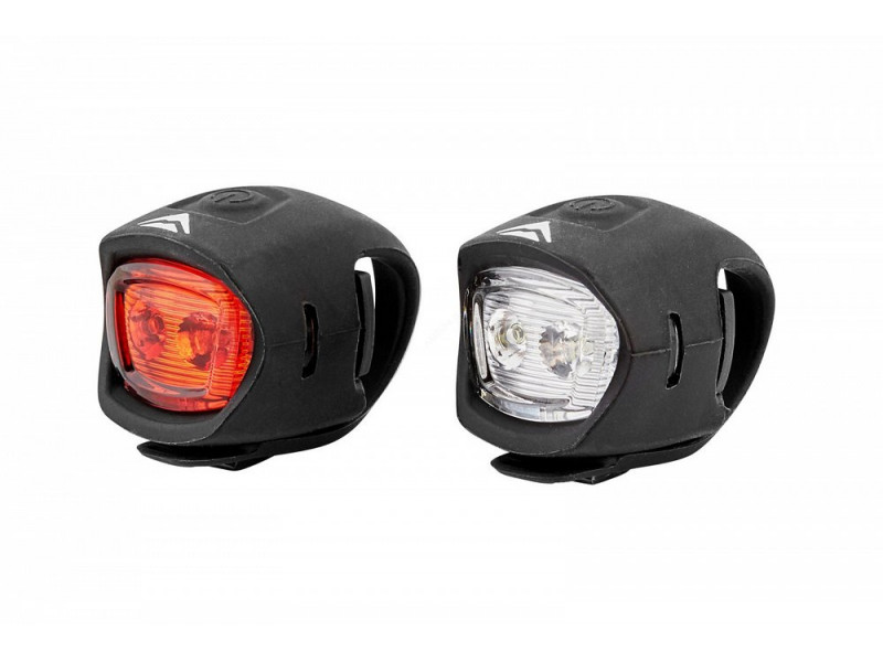 MERIDA Zestaw Lamp Silikon Czarne Czarna