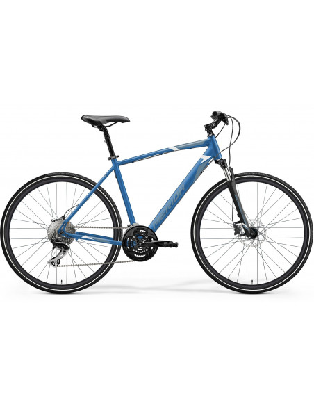 MERIDA rower CROSSWAY 15 Blue - Steel/Blue/White