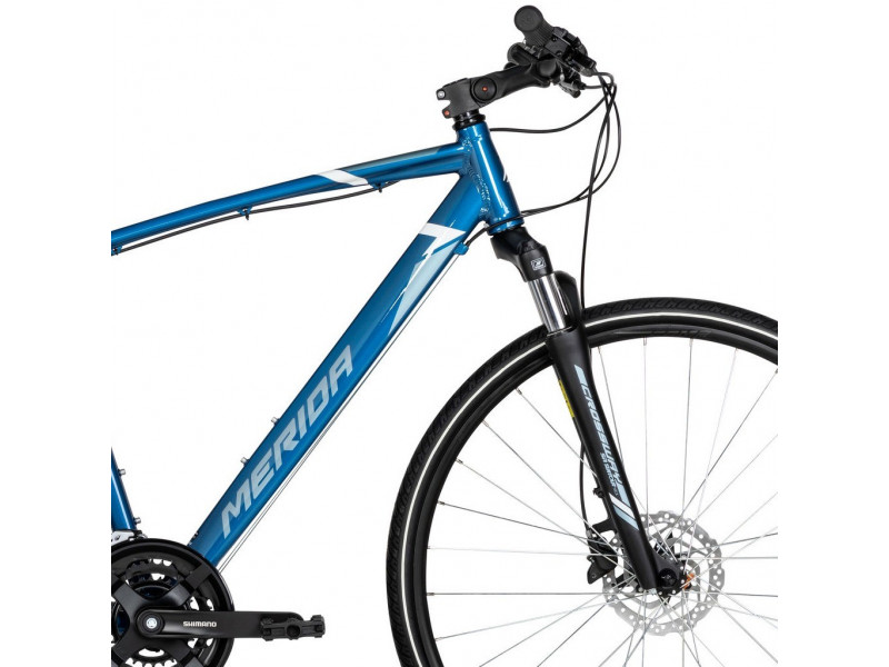 MERIDA rower CROSSWAY 15 Blue - Steel/Blue/White