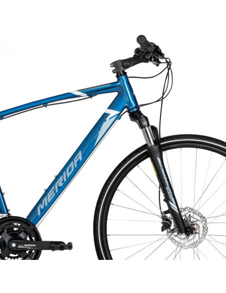 MERIDA rower CROSSWAY 15 Blue - Steel/Blue/White