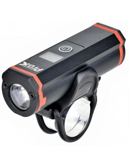 PROX Lampa Przód VESTA PRO 400lm usb - Digital Indicator