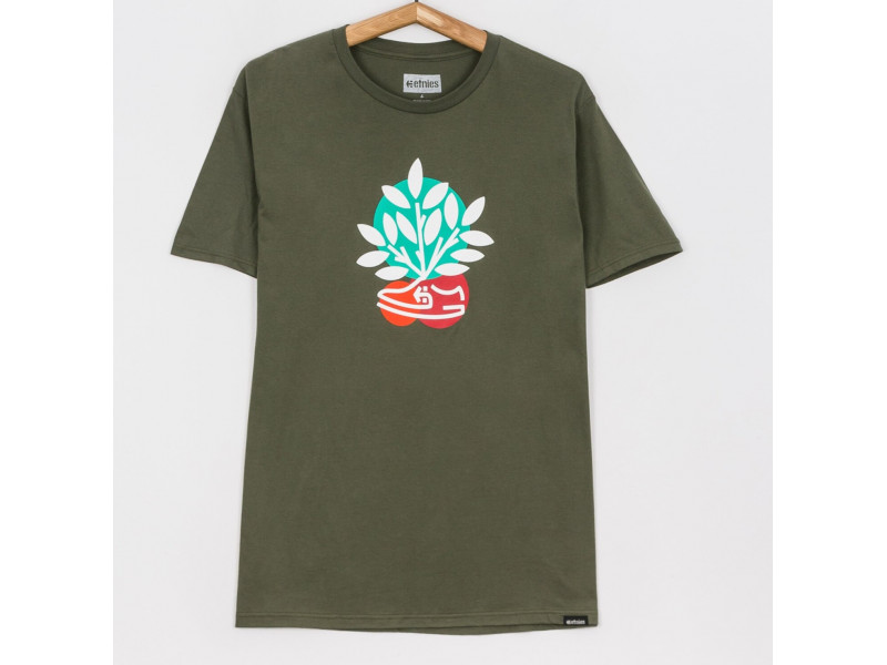 ETNIES Koszulka Plant a Tree Military Green