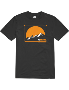 ETNIES Koszulka Eta Mountain Black - Orange