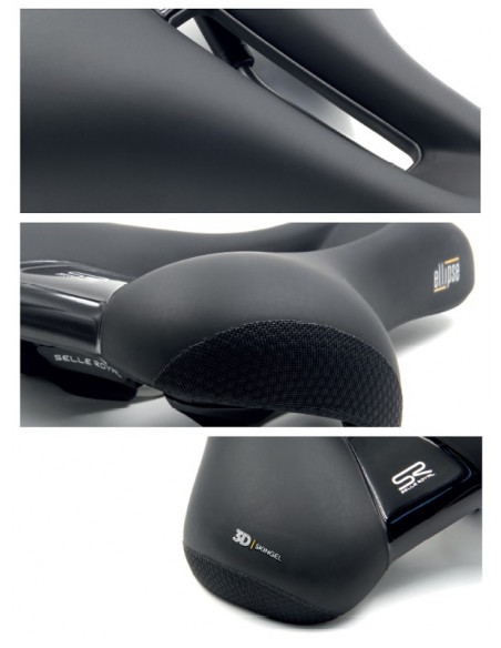 SELLEROYAL Siodło RELAXED 90st. ELIPSE żelowe unisex