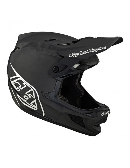 TROY LEE DESIGNS Kask D4 Carbon MIPS Stealth, black/silver