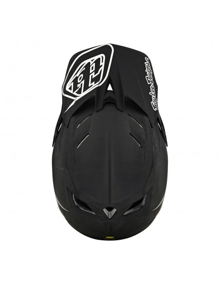 TROY LEE DESIGNS Kask D4 Carbon MIPS Stealth, black/silver