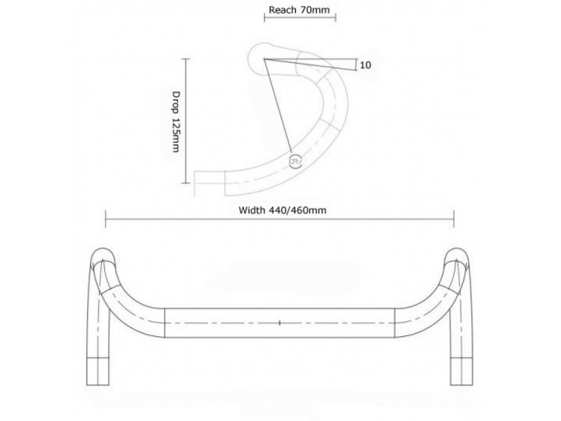 AUTHOR Kierownica Gravelowa ACO-HB-GRAVEL