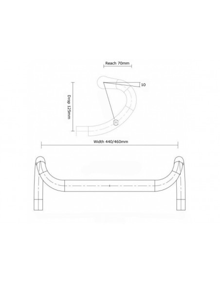 AUTHOR Kierownica Gravelowa ACO-HB-GRAVEL