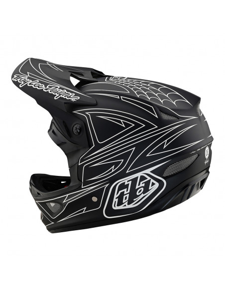 TROY LEE DESIGNS kask D3 Fiberlite Spiderstripe