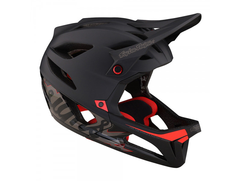 TROY LEE DESIGNS Kask STAGE MIPS Signature Black