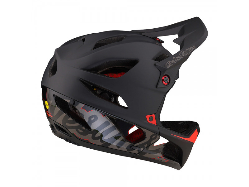TROY LEE DESIGNS Kask STAGE MIPS Signature Black