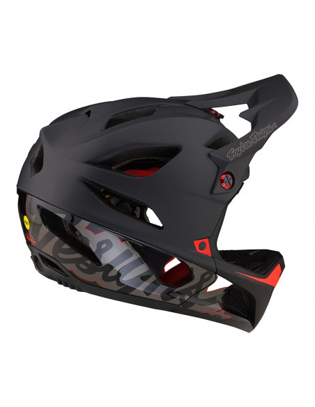 TROY LEE DESIGNS Kask STAGE MIPS Signature Black
