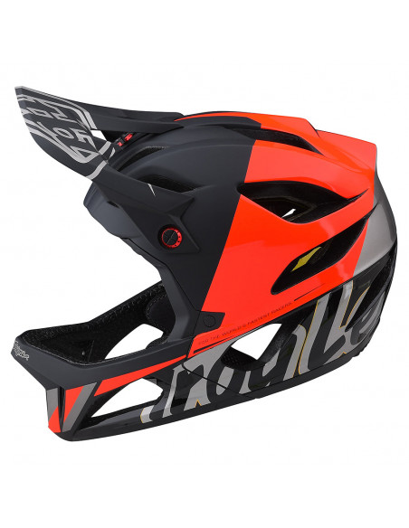 TROY LEE DESIGNS Kask STAGE MIPS Nova Glo Red