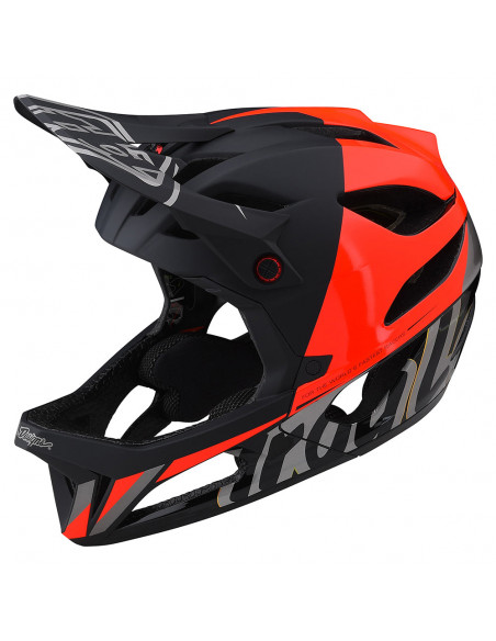 TROY LEE DESIGNS Kask STAGE MIPS Nova Glo Red