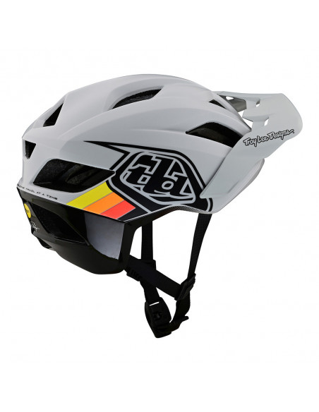 TROY LEE DESIGNS Kask FLOWLINE SE MIPS Badge Fog/Gray