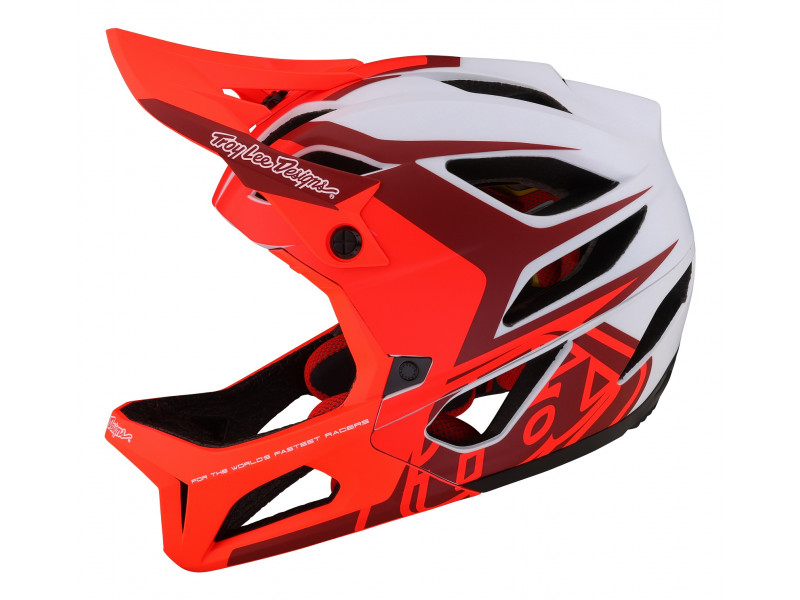 TROY LEE DESIGNS Kask STAGE MIPS Valance Red