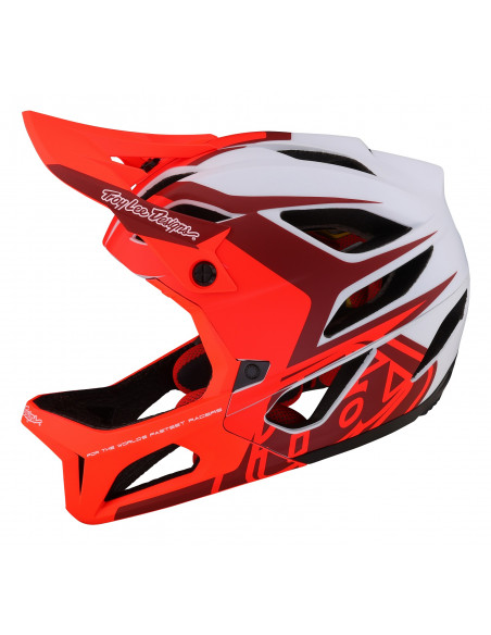 TROY LEE DESIGNS Kask STAGE MIPS Valance Red
