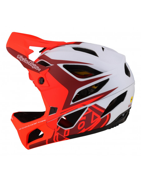 TROY LEE DESIGNS Kask STAGE MIPS Valance Red