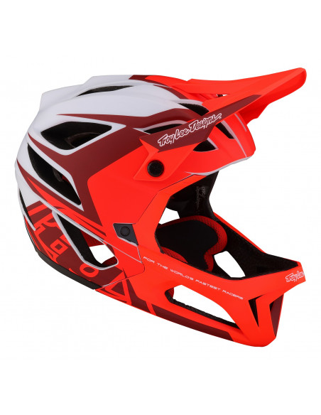 TROY LEE DESIGNS Kask STAGE MIPS Valance Red