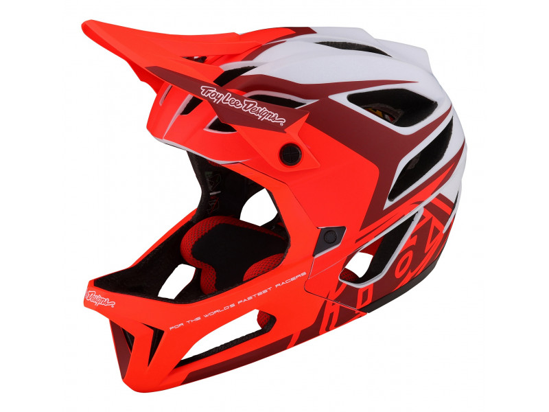 TROY LEE DESIGNS Kask STAGE MIPS Valance Red