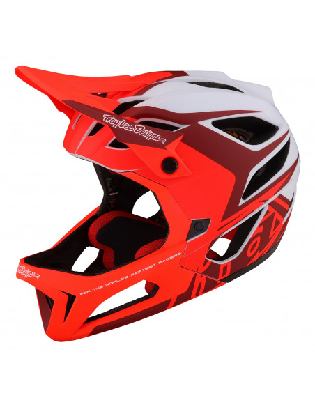TROY LEE DESIGNS Kask STAGE MIPS Valance Red