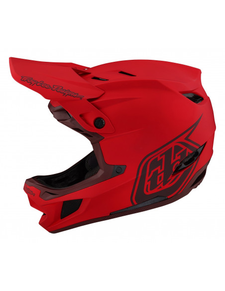 TROY LEE DESIGNS Kask D4 Composite MIPS Stealth Red