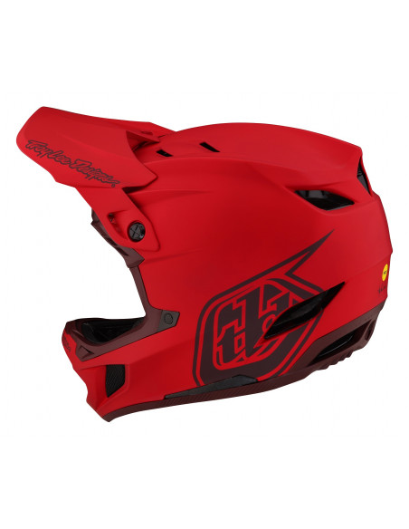 TROY LEE DESIGNS Kask D4 Composite MIPS Stealth Red
