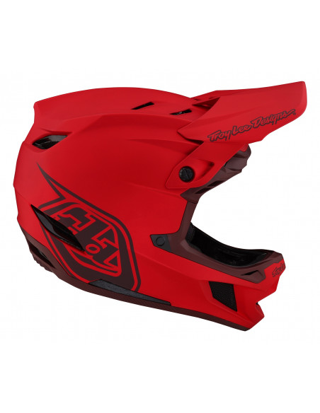 TROY LEE DESIGNS Kask D4 Composite MIPS Stealth Red
